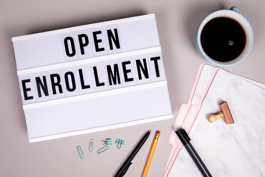 Open Enrollment Announcement. 