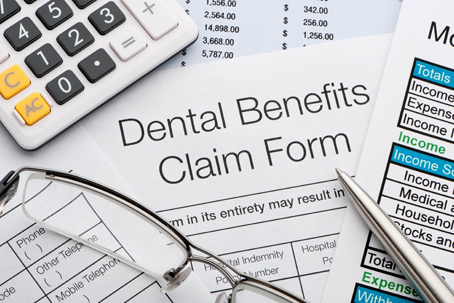 Dental benefit claim form