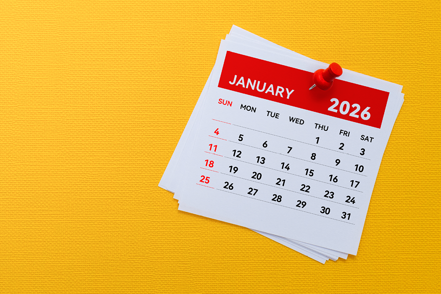 January 2026 Calendar.